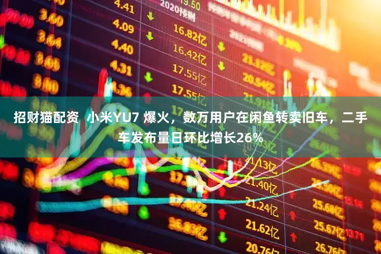招财猫配资  小米YU7 爆火，数万用户在闲鱼转卖旧车，二手车发布量日环比增长26%